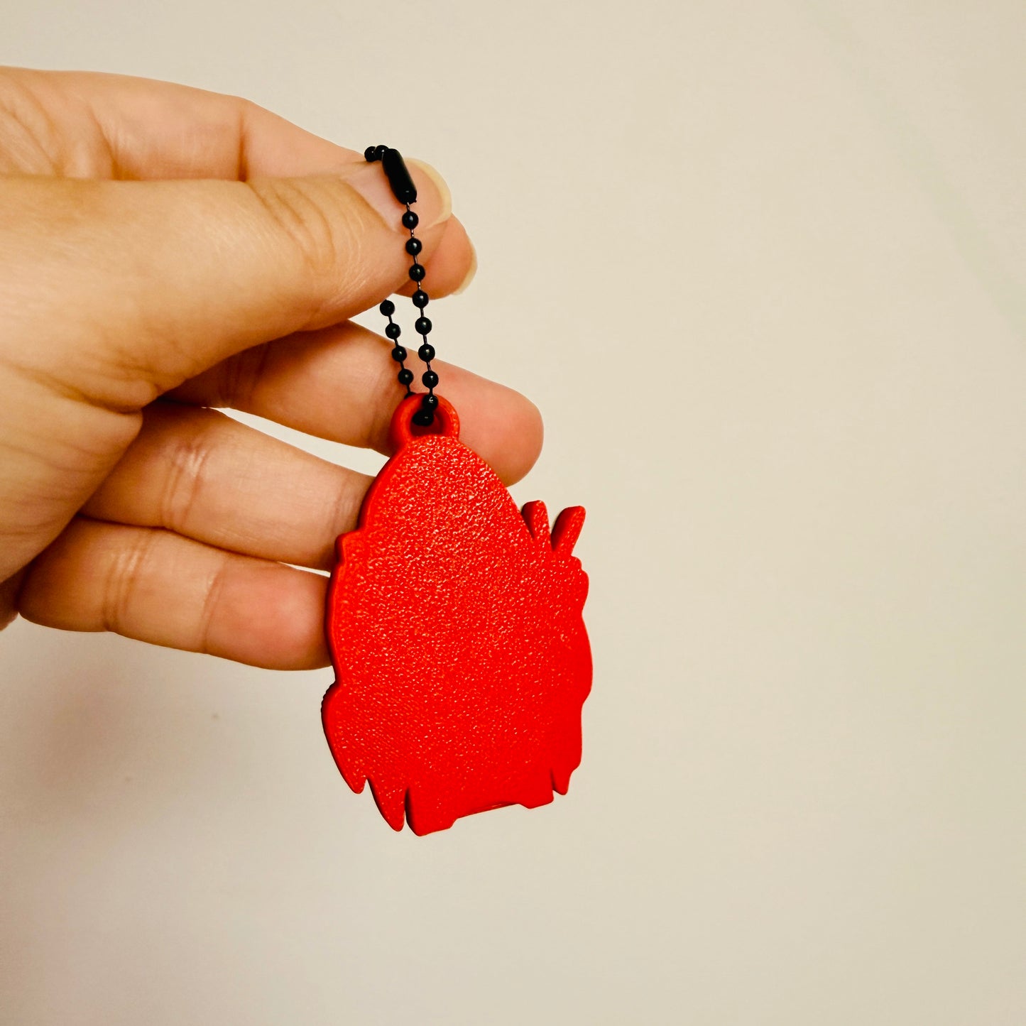 Nail Saver Bag Charm, Ghost Face Peace Selfie
