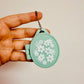 Bag Charm, Add Your Own Photos Floral Locket