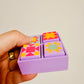 Clicker Keychain, Quilt Pattern