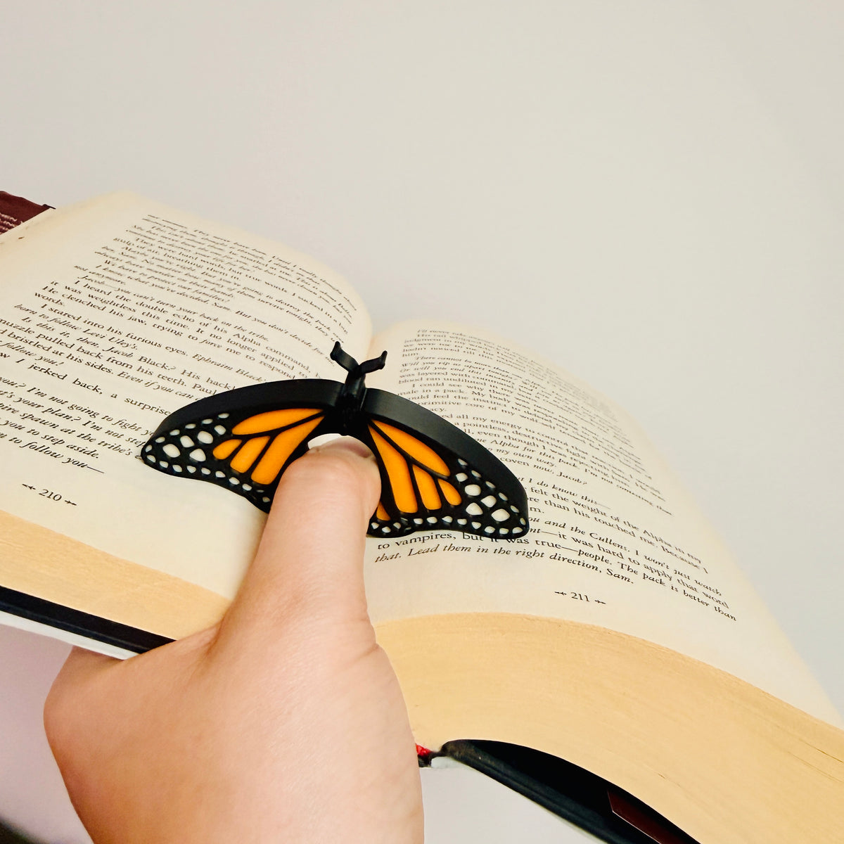 Book Page Holder, Monarch Butterfly