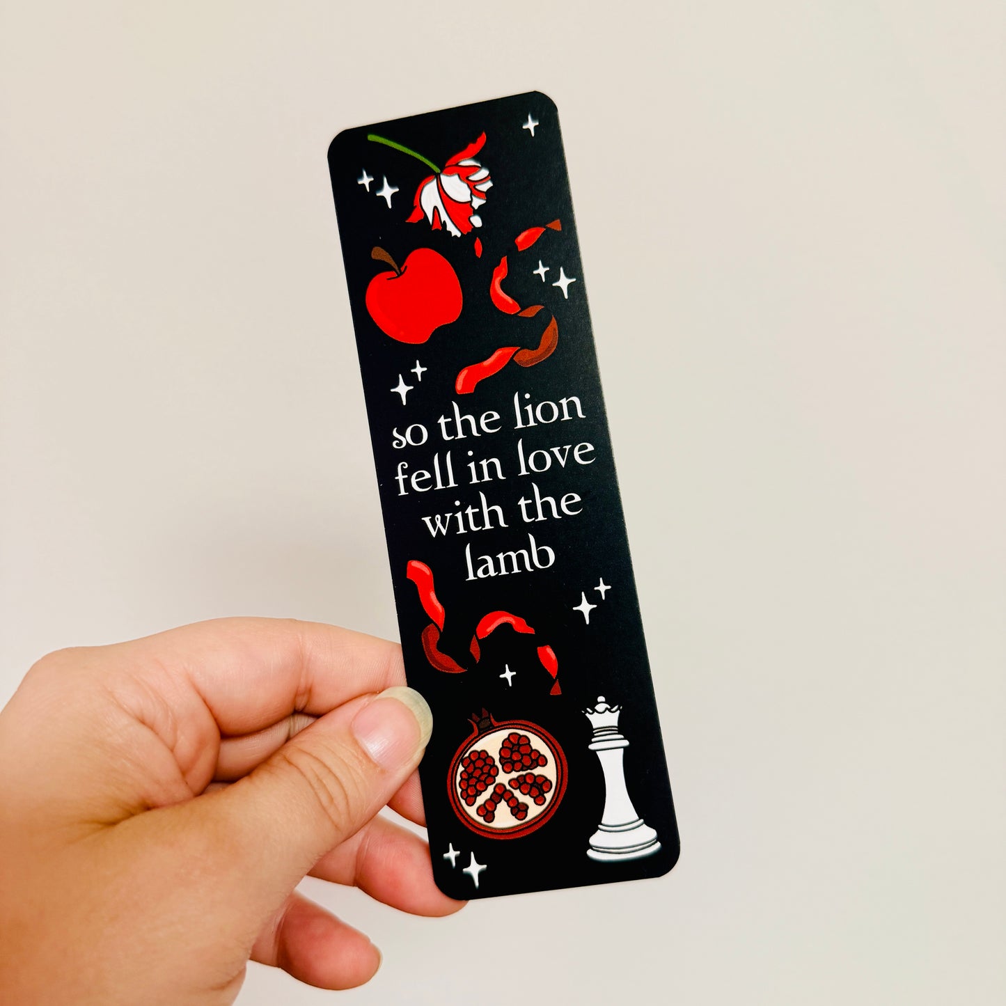 Bookmark So The Lion Fell In Love With The Lamb