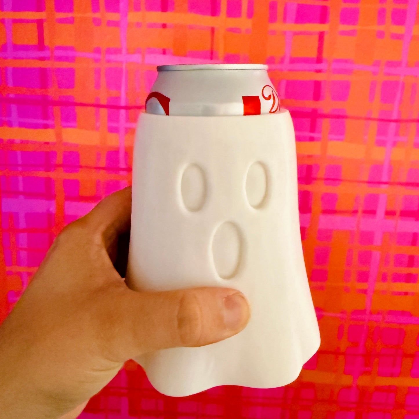 Ghost 12 oz Can Cooler