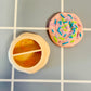 Purse Pill Box, Frosted Sugar Cookie