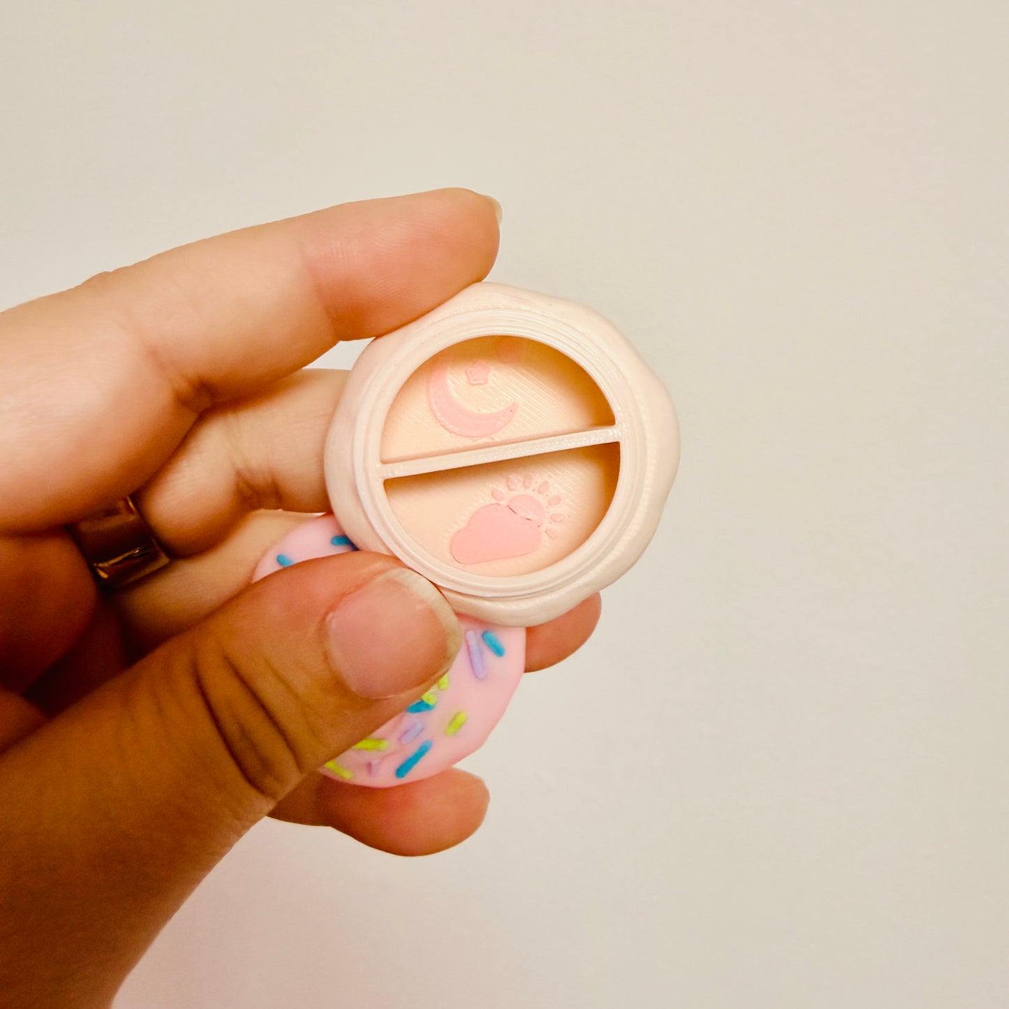 Purse Pill Box, Frosted Sugar Cookie