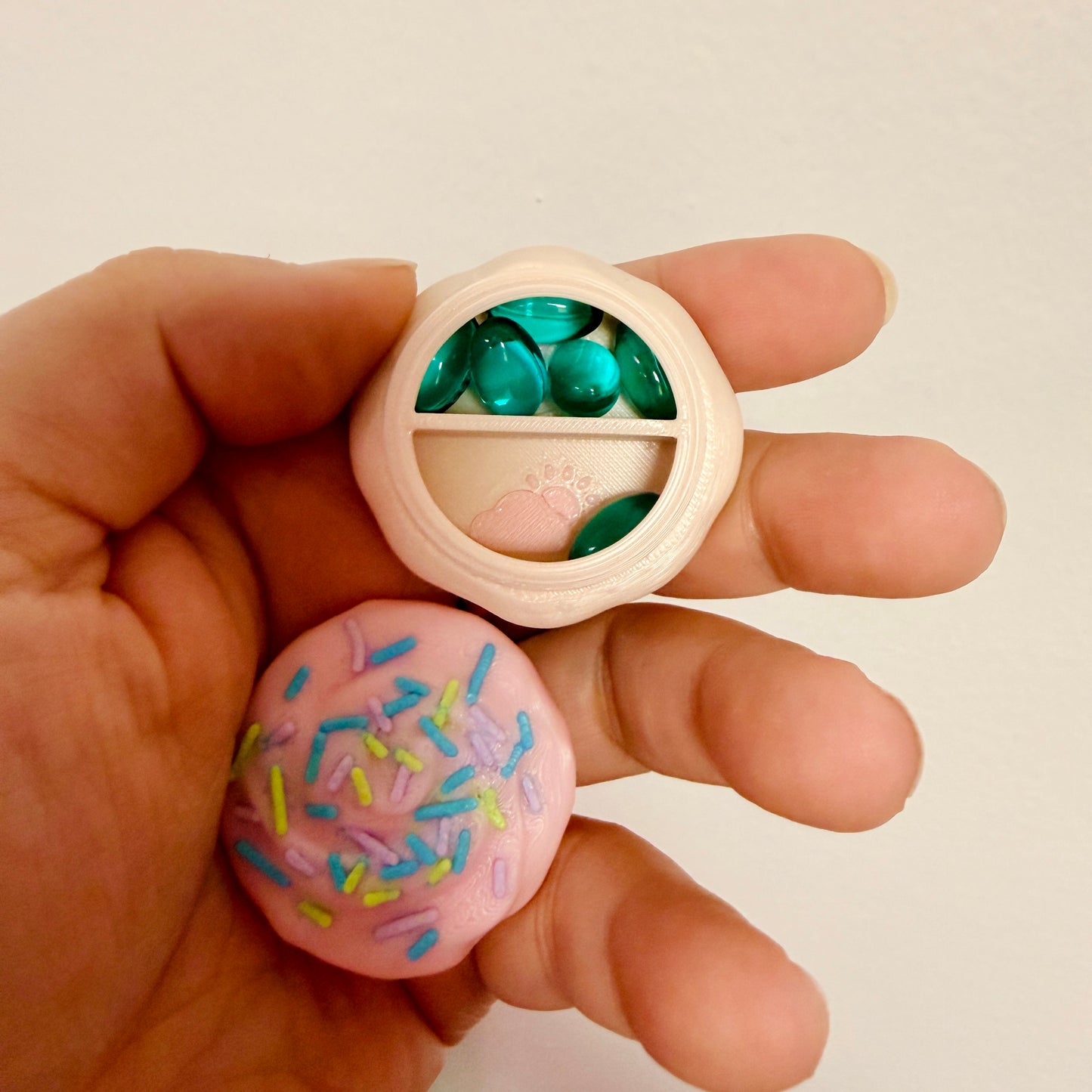 Purse Pill Box, Frosted Sugar Cookie