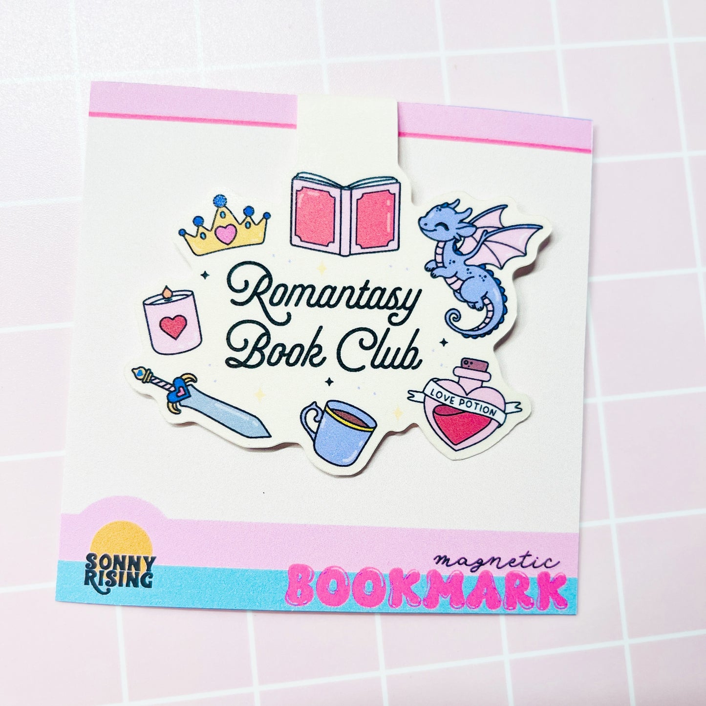 Magnetic Bookmark, Romantasy Book Club