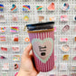 Large Drink Sleeve, Book Lover