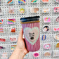 Large Drink Sleeve, Book Lover