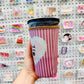 Large Drink Sleeve, Book Lover