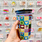 Large Drink Sleeve, Strawberry Patch Pattern