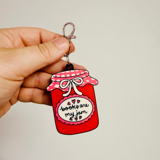 3D Keychain, Books Are My Jam