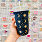 Large Drink Sleeve, Black Sun & Moon