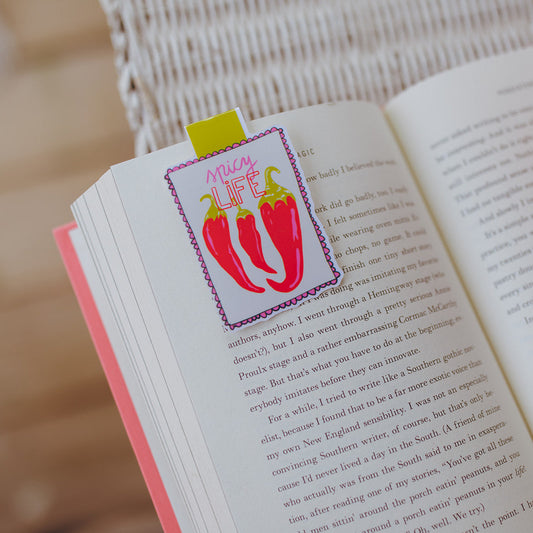 Magnetic Bookmark, Spicy Life