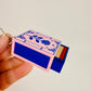 Clicker Keychain, Rose Matchbox