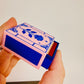 Clicker Keychain, Rose Matchbox