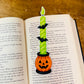 Bookmark Halloween Candle
