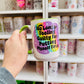 15 oz Mug, No Longer Feeling Guilty for Putting Myself First With Green Handle