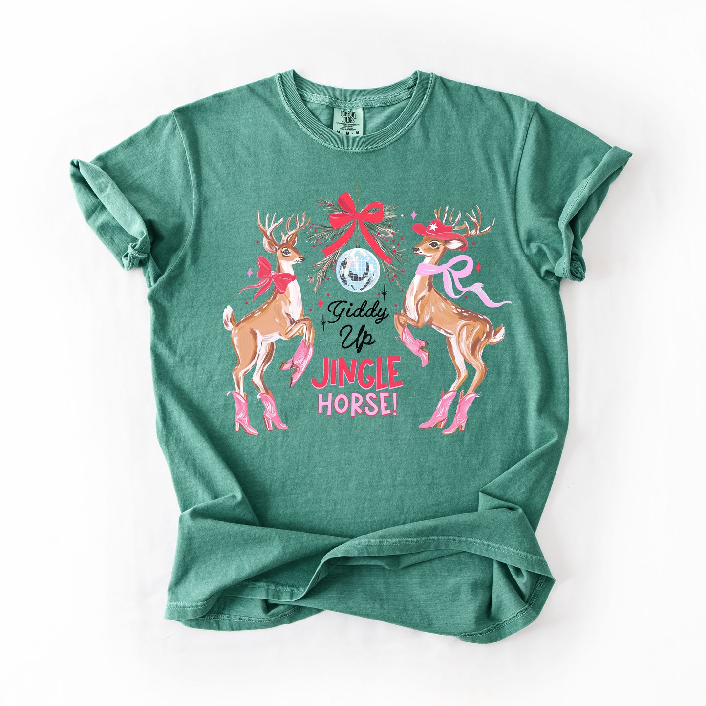 Giddy Up Jingle Horse Tee