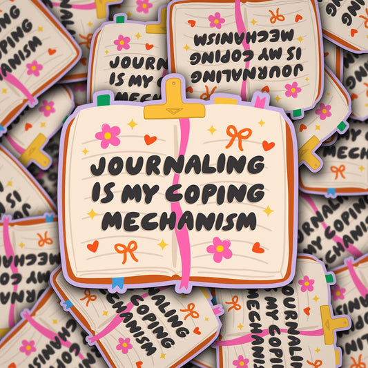 Vinyl Decal Journaling Is My Coping Mechanism