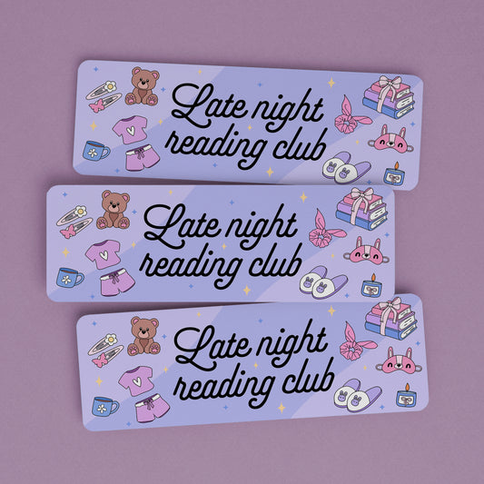 Bookmark Late Night Reading Club