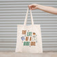 Canvas Tote Bag, The Life Of A Book Girl