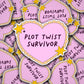 Vinyl Decal Plot Twist Survivor