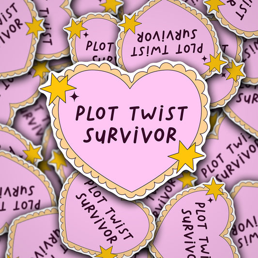 Vinyl Decal Plot Twist Survivor