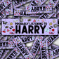 Vinyl Car Decal Probably Listening To Harry