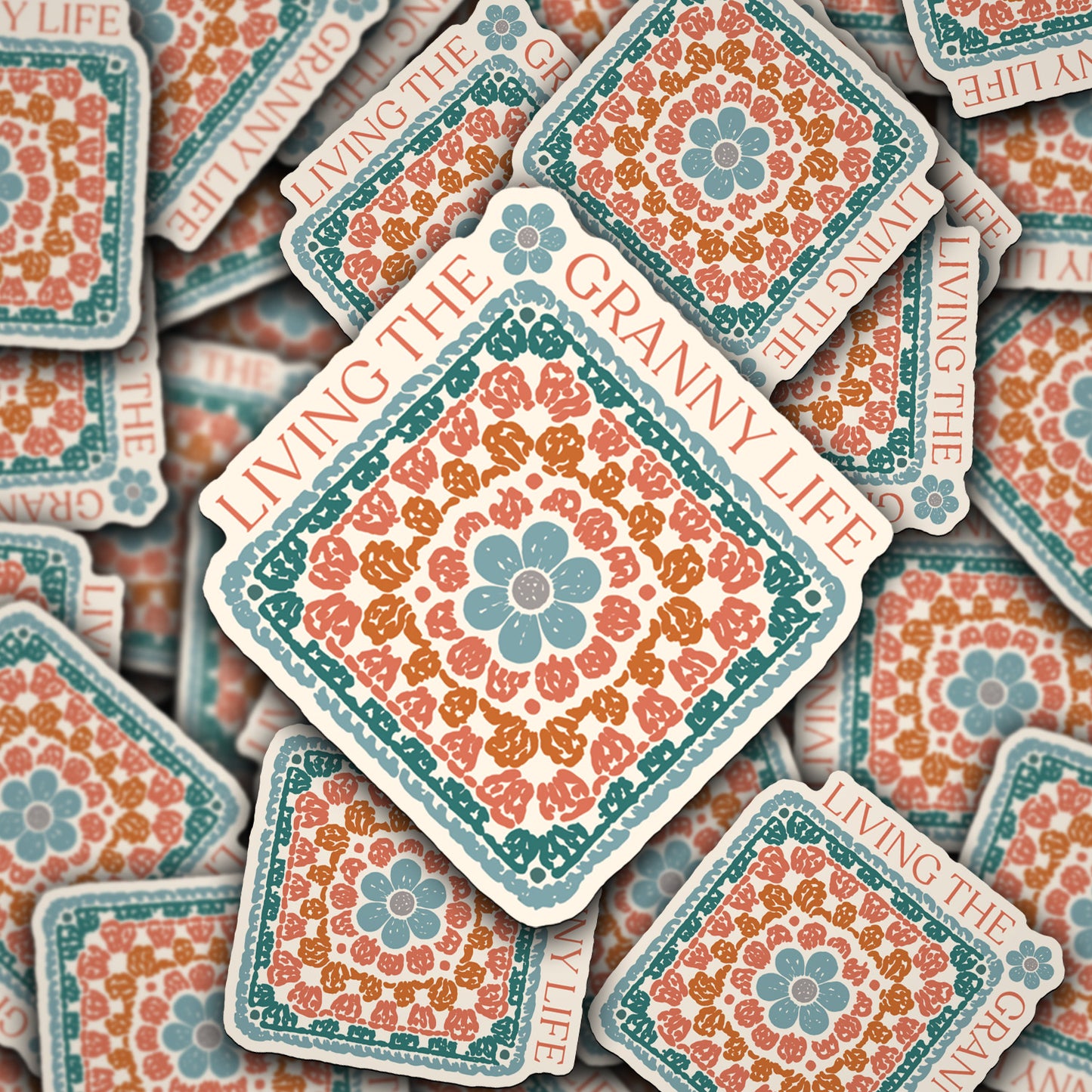 Vinyl Decal Living The Granny Life