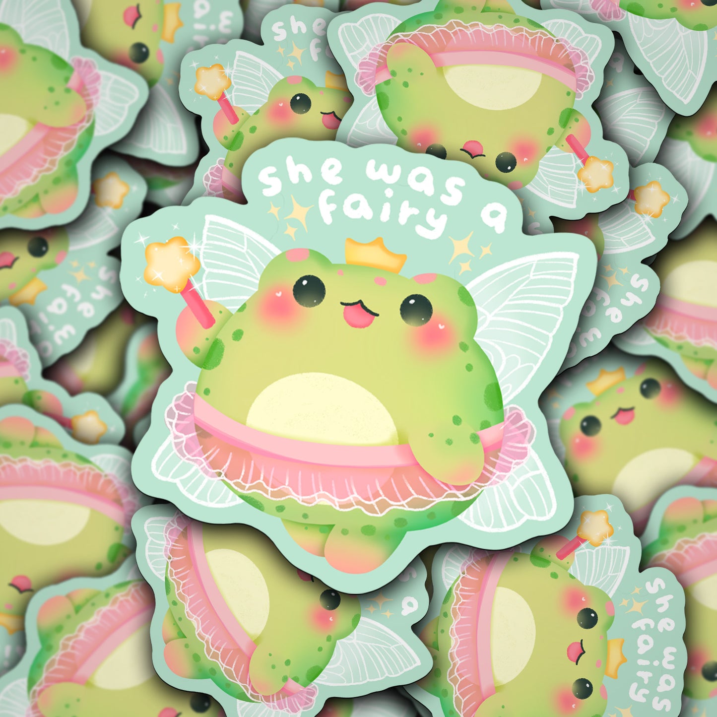 Vinyl Decal She Was A Fairy
