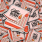 Vinyl Decal Slow Burn Book Club Matchbook