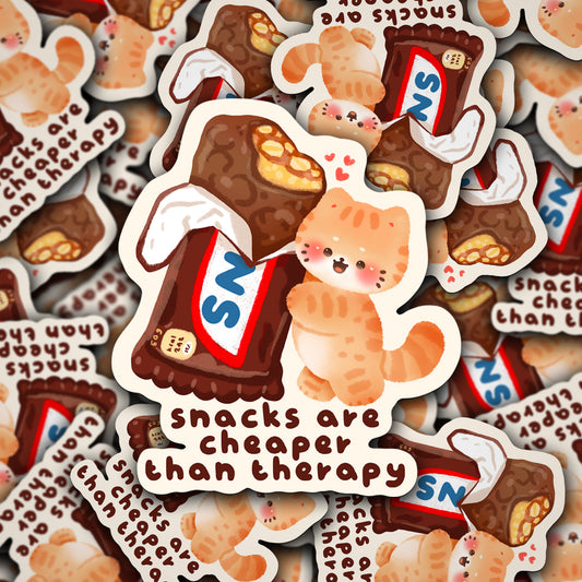Vinyl Decal Snacks Are Cheaper Than Therapy