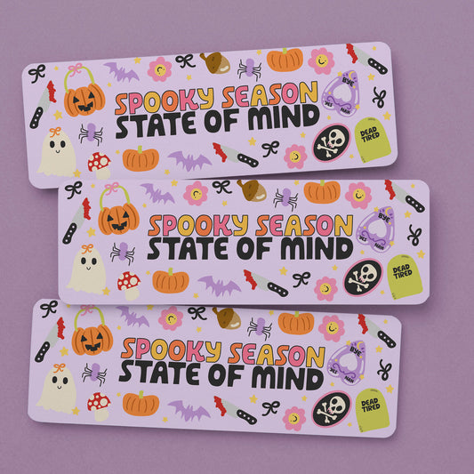 Bookmark Spooky Season State Of Mind