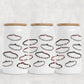 White Can Glass, Poets Friendship Bracelets