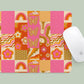 Mousepad Butterfly Collage Pattern