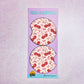 2 Car Coasters, Cherry Floral