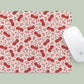 Mousepad Cherry Floral Pattern