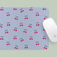 Mousepad Cherry Pinstripe Pattern