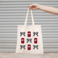 Canvas Tote Bag, Bows and Dr Pepper