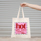 Canvas Tote Bag, Hot Girls Watch Formula 1