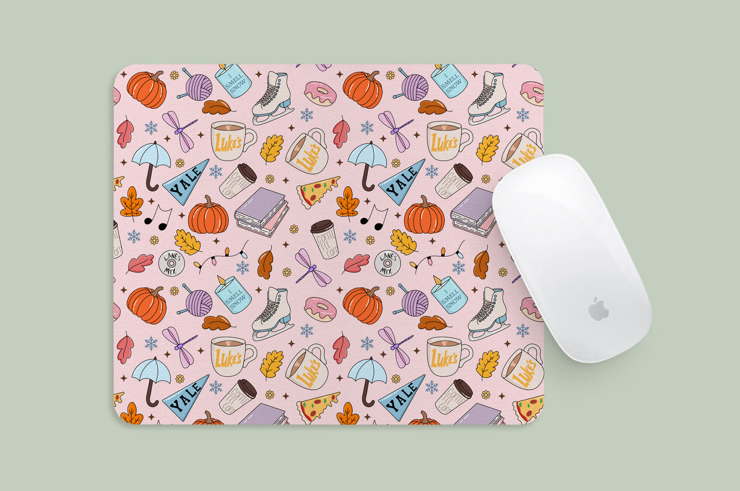 Mousepad Gilmore Girls Pattern