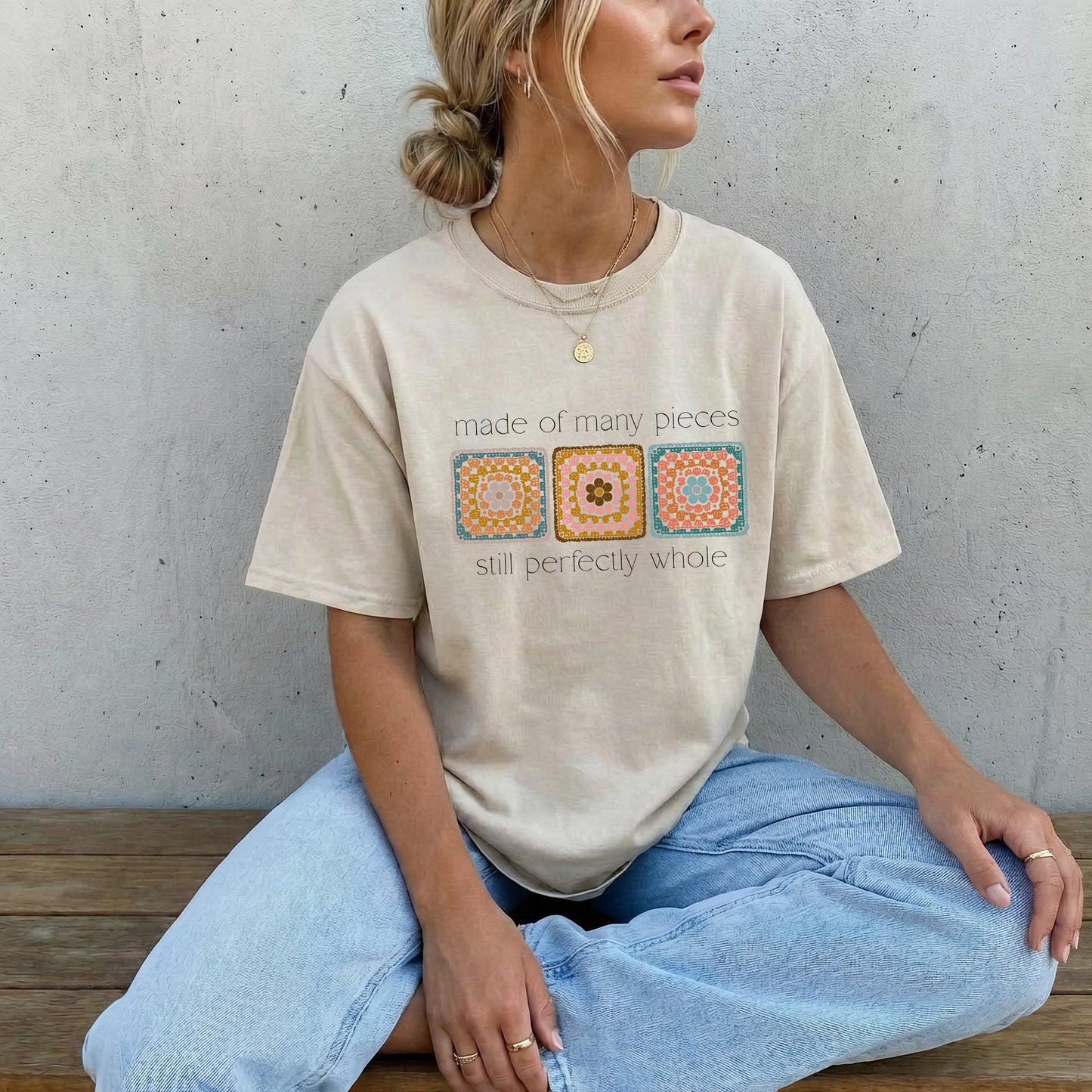 Graphic Tee, Made Of Many Pieces Still Perfectly Whole