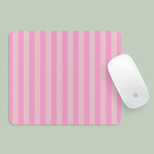Mousepad Pink Stripe Pattern