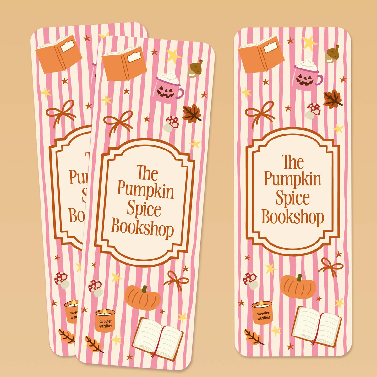 Bookmark The Pumpkin Spice Bookshop