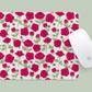 Mousepad Red Rose Pattern