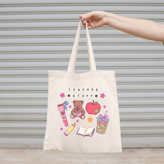 Canvas Tote Bag, Teacher Stuff
