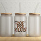 Frosted Can Glass, The Coffee Club