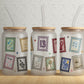 Frosted Can Glass, TS Album Stamps