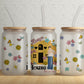 Frosted Can Glass, Harry Styles Inspired Design