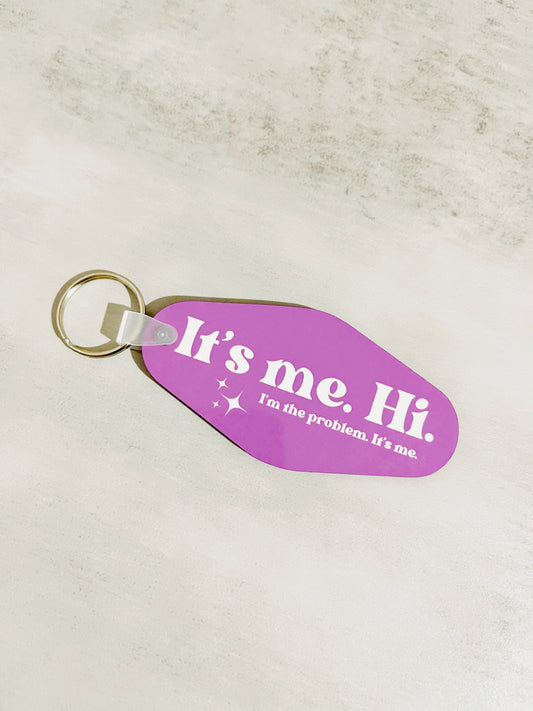 Motel Style Keychain, It's Me Design
